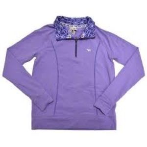 Victoria secret quarter zip long sleeve